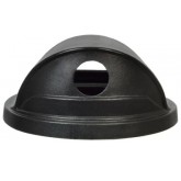 WITT Standard Series Hood Lid with Two Hole Openings for 35 Gallon Recycling Receptacles